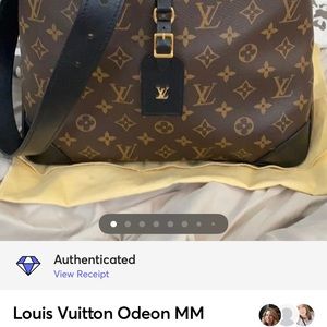 Authentic Louis Vuitton Odeon MM